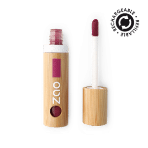 Zao Vernis à lèvres Rechargeable 101031 Lie de vin