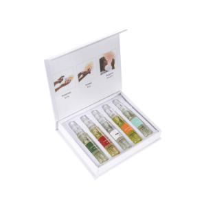 Set met 5 verzorgende parfums van 5 ml